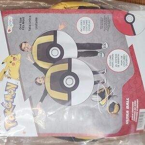 NWT Pokemon Ultra Ball Child Costume​​